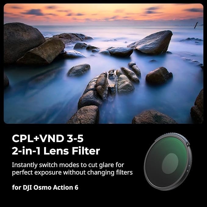 SmallRig 2-in-1 CPL/VND 3-5 Filter - Image 2