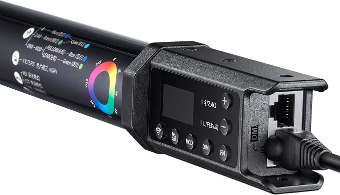 Godox TL120 RGB LED Video Light Stick Wand, Handheld Tube Light, Adjustable - Image 4