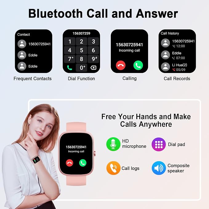 Smart Watch for Women, 1.91"HD Smartwatch - Image 5