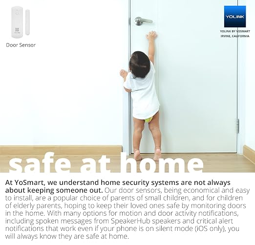YoLink LoRa Smart Door & Window Sensor 3-Pack: Door Left-Open Reminders - Image 4