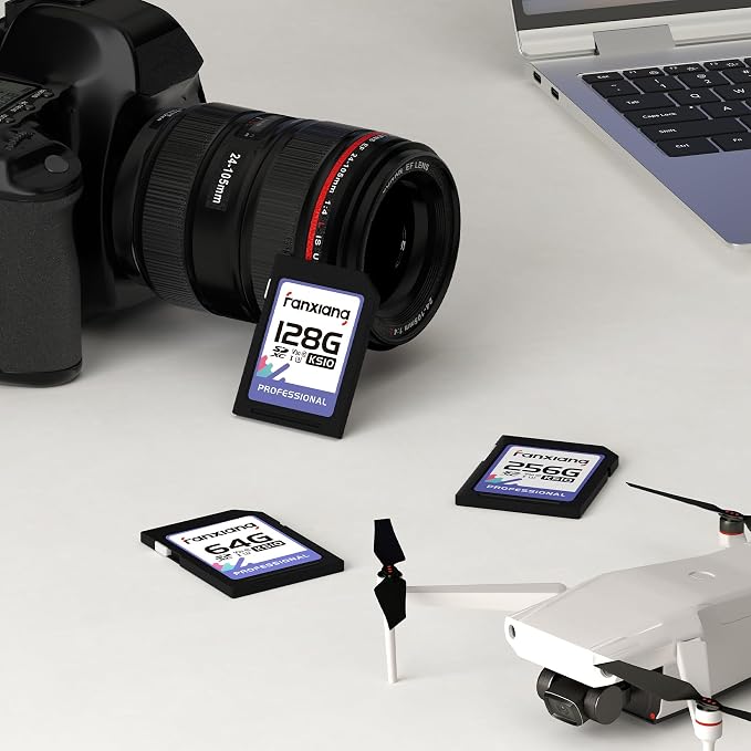 fanxiang 128GB SDXC Memory Card SD Card, Full-HD & 4K Video, - Image 7