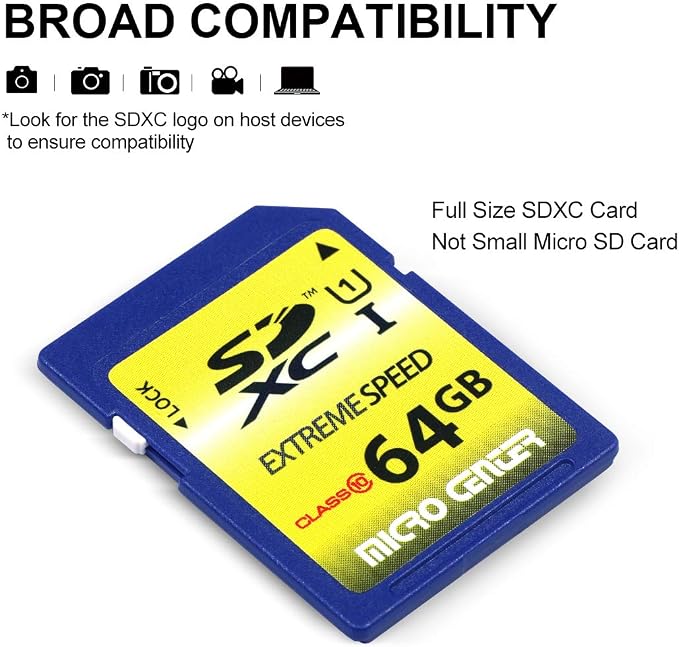 INLAND 64GB Class 10 SDXC Flash Memory Card Full Size SD Chip USH-I U1 Trail - Image 4