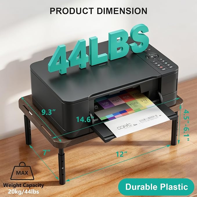 WALI Plastic Computer Monitor Stand - Image 2