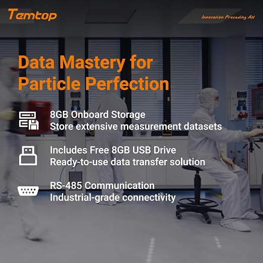 Temtop PMD371 Professional Particle Counter: Comprehensive Portable Particulate - Image 6