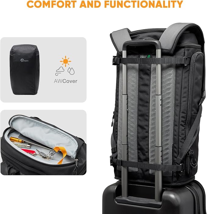 Lowepro ProTactic Lite BP 250 AW III Laptop Backpack, Top and Side access - Image 5