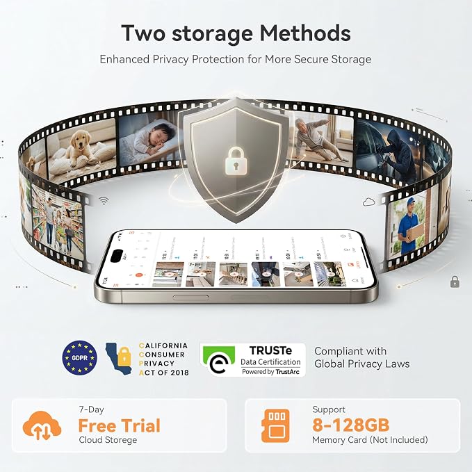 Dzees 2K Security Cameras Wireless Outdoor, Indoor-Outside WiFi Battery Powered - Image 7