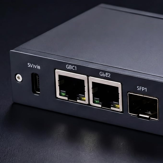 ARSY NSW-1 Hi-Fi Audio-Grade Network Switch, 1Gbps Ethernet and SFP Ports - Image 6