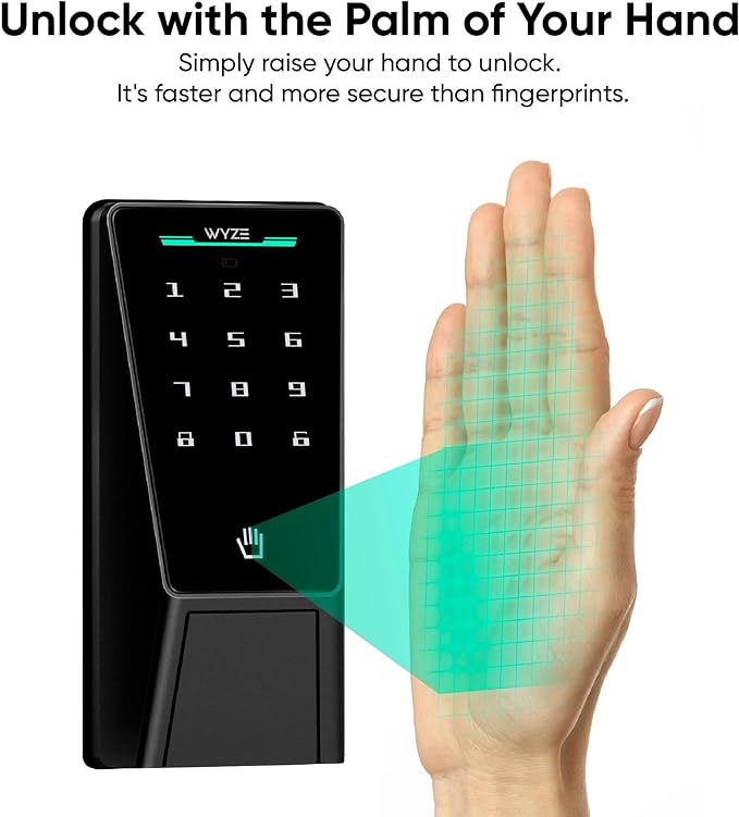 Wyze Palm Lock, Smart Door Lock - Image 3