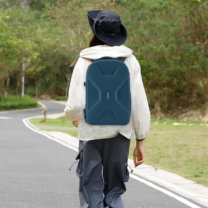 MOSISO Camera Backpack, DSLR/SLR/Mirrorless Photography Camera Bag Full Open - Image 6
