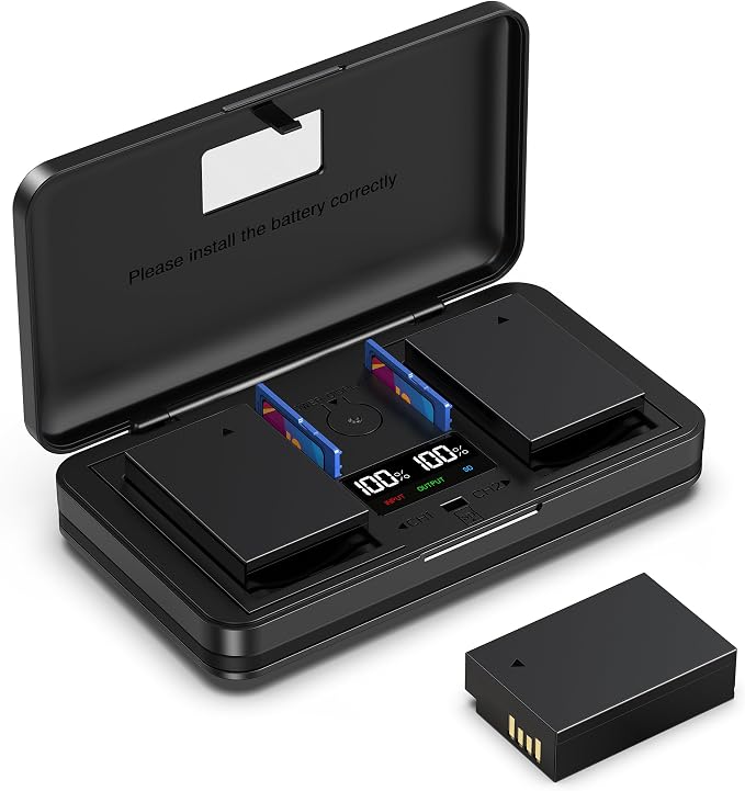 LP-E17 Camera Battery Multifunctional Charger Set Compatible by Inspirationlightsupyourlife