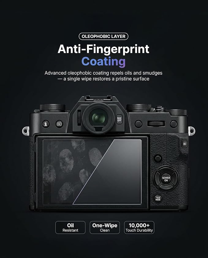 iDaPro Screen Protector for Fujifilm X-T30 III X-T30III Fuji X-T30 Mark III + - Image 9