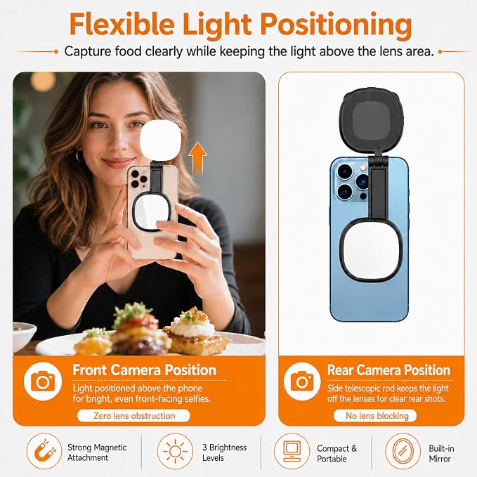 Magnetic Selfie Light Compatible - Image 6