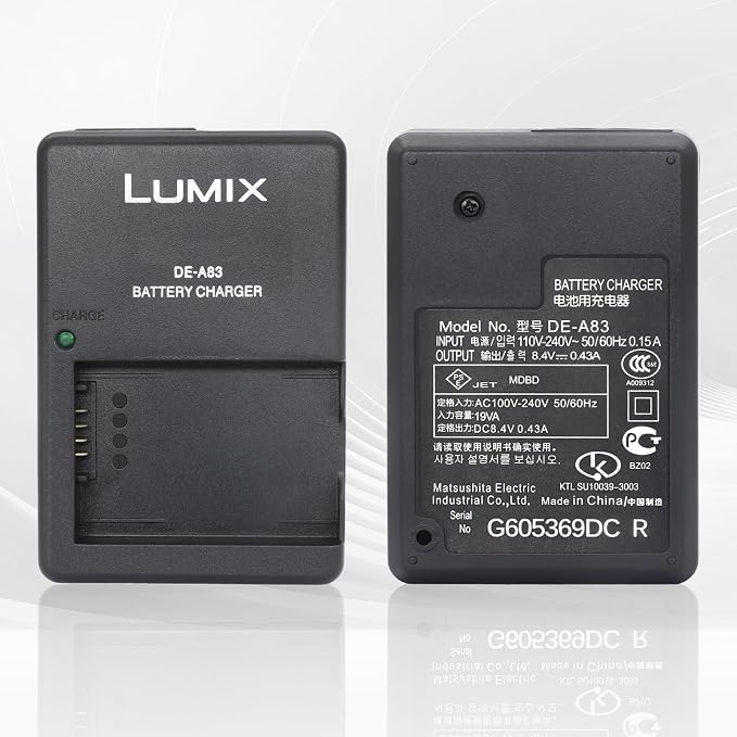 DSLR Camera Charger DE-A83 DE-A83BA Compatible - Image 3