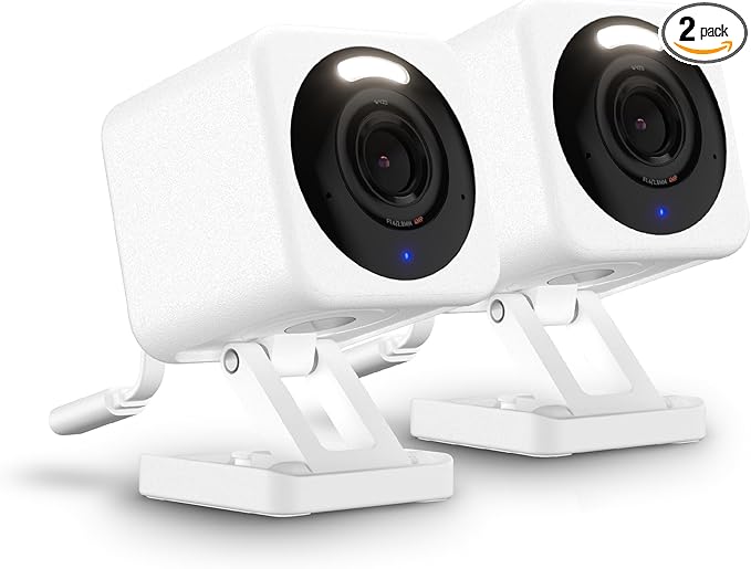 WYZE Cam v4, 2.5K WiFi Security Camera, Indoor/Outdoor Cameras by Amazon+Renewed