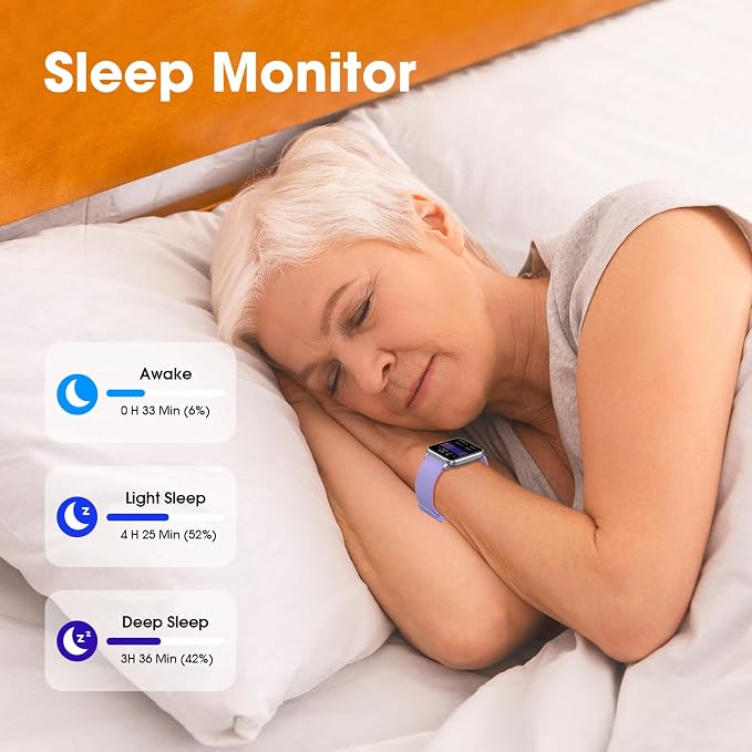 Pedometer Watch Senior Friendly No App/Phone Required, Waterproof Fitness - Image 4