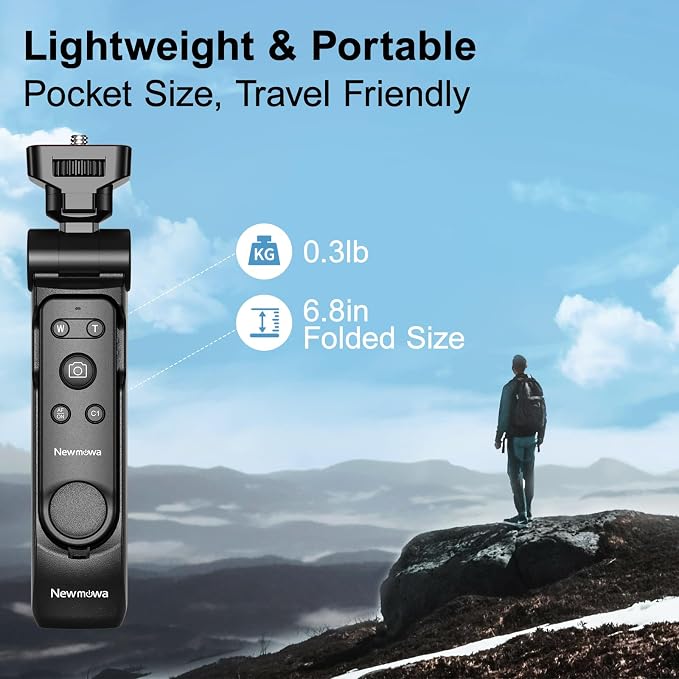 Newmowa Wireless Remote Control Shooting Grip & Mini Tripod - Image 7