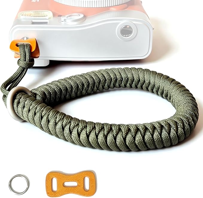 Noopel Camera Wrist Strap, Braided Nylon Hand Strap, Anti-Slip Secure Design by FocusonYourSafety