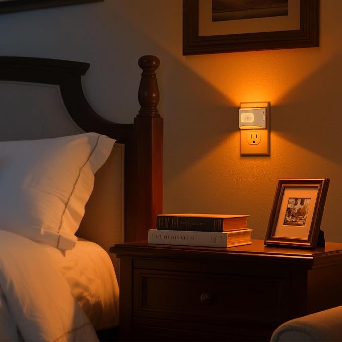 DORESshop LED Night Light, Night Lights Plug into Wall, Dimmable Plug in Night - Image 7