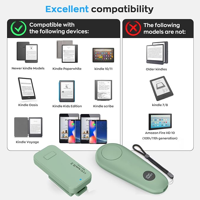 RF Remote Control Page Turner for Kindle Paperwhite Scribe Accessories - Image 8