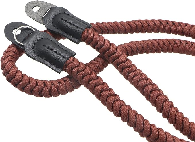 Paracord Camera Strap Long Camera Neck Shoulder Strap - Image 2