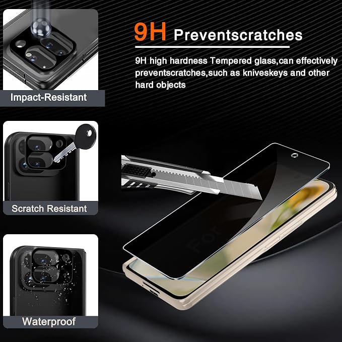 Ferilinso 2 Pack Privacy Screen Protector - Image 6