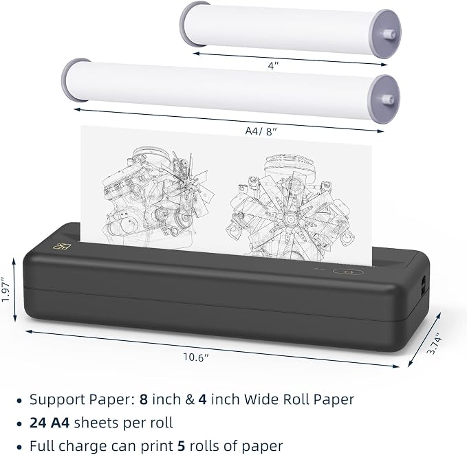 HPRT Wireless Portable Printer - Image 5