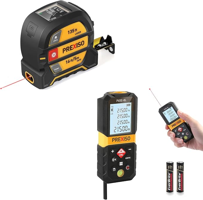 PREXISO 215Ft Laser Measure by PREXISO