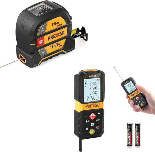 PREXISO 215Ft Laser Measure by PREXISO