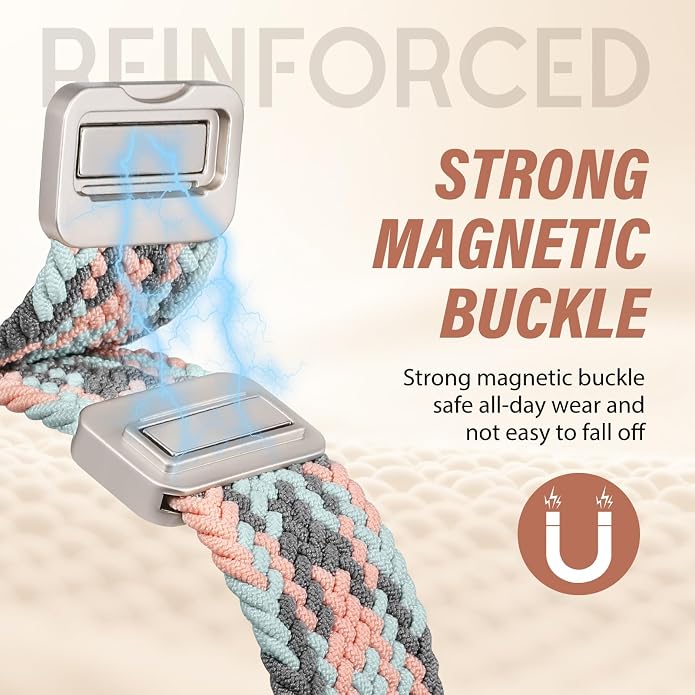 TOYOUTHS Braided Magnetic Band Compatible - Image 2