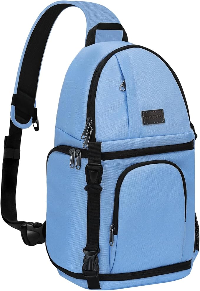 MOSISO Camera Sling Bag, DSLR/SLR/Mirrorless Camera Case Shockproof Photography by MOSISO