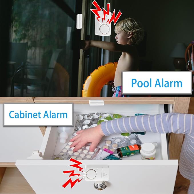 Window Door Alarm, 120db Door Alarm - Image 5