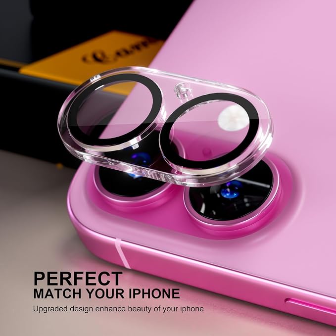 for 6 Pack iPhone 17 / iPhone 16 / iPhone 16 Plus Camera Lens Protector 9H - Image 5