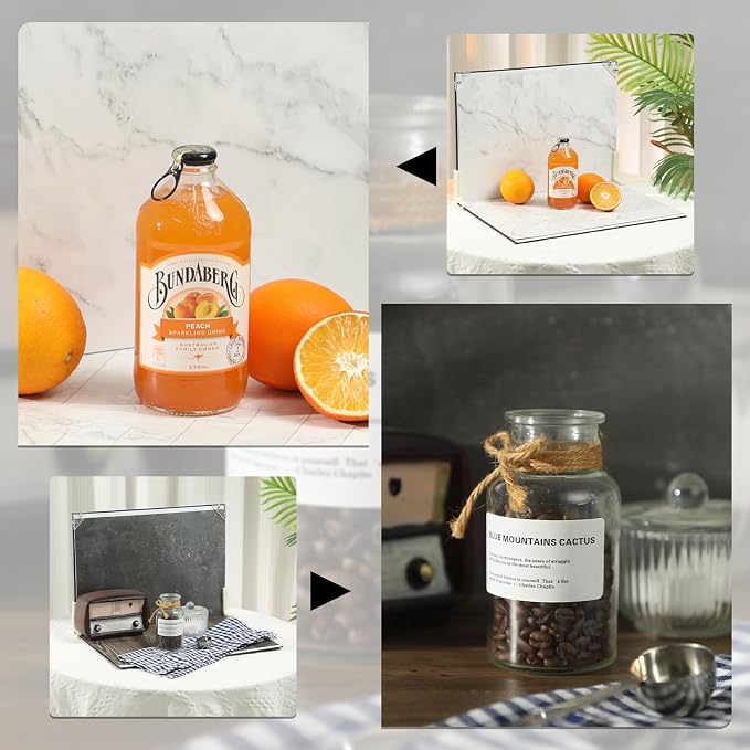 Photo Backdrop Board for Product Photography, Double-Sided Flat Lay Props for - Image 3
