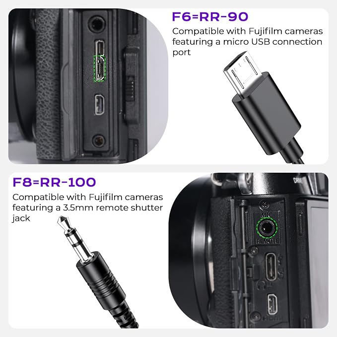 for Fujifilm Camera Rechargeable Remote Shutter Release - Image 7