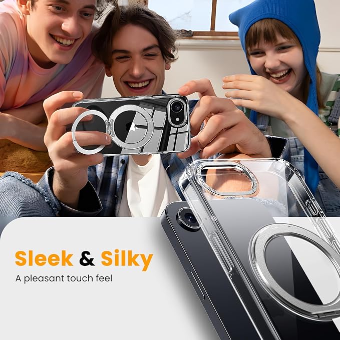 toushion 3 in 1 for iPhone 16E/17E Case Clear - Image 5