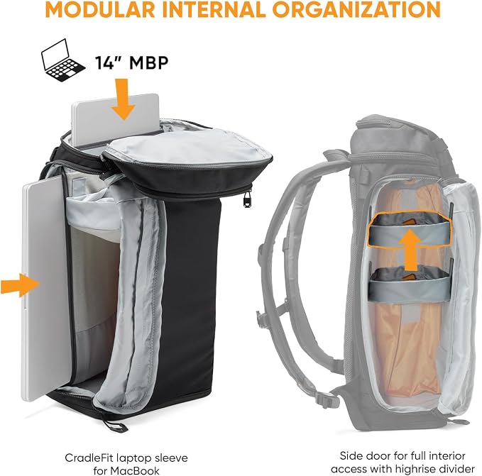 Lowepro ProTactic Lite BP 150 AW III Laptop Backpack, Top and Side access - Image 3