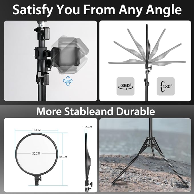 MACTREM 14in Large Ring Light - Image 6