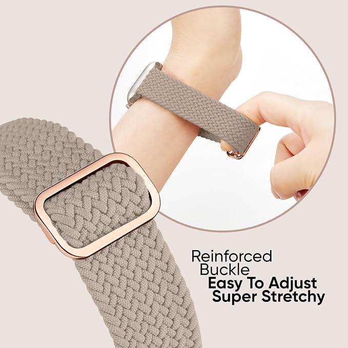 6 Pack Braided Stretchy Bands Compatible - Image 5
