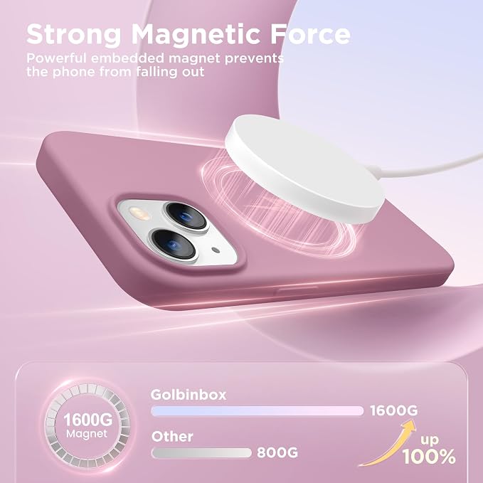 GolbinBox Magnetic for iPhone 15 Case, Compatible - Image 3