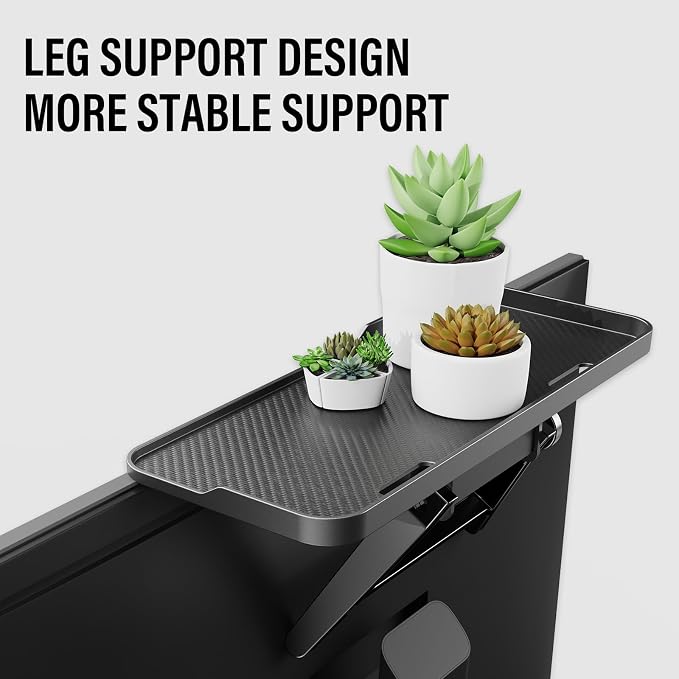 CABTE Adjustable Steel TV Top Shelf, Floating TV Stand, Universal Monitor Shelf - Image 7