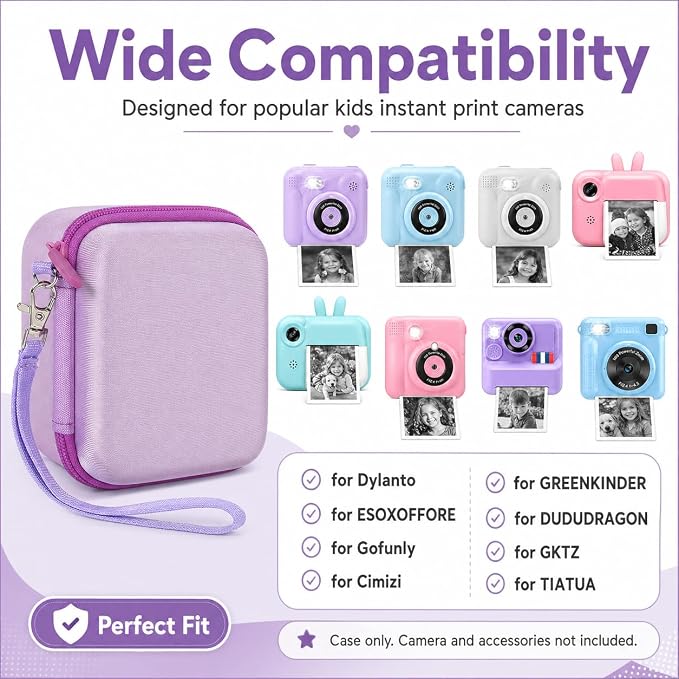 PAIYULE Kids Instant Print Camera Case Compatible - Image 2