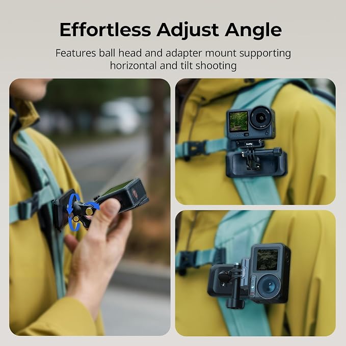 SMALLRIG Magnetic Backpack Strap Clip Mount - Image 2