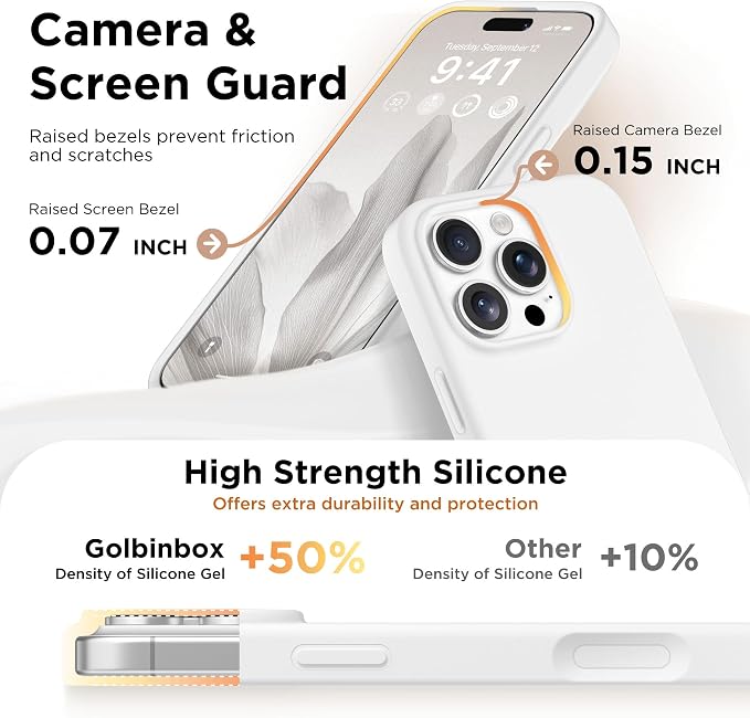 GolbinBox Magnetic for iPhone 16 Pro Max Case, Compatible - Image 5