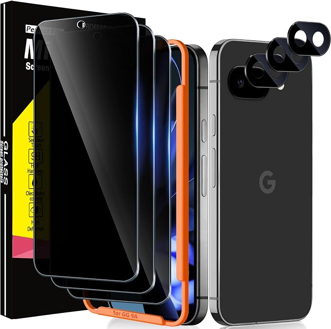 Milomdoi 3 Pack Privacy Screen Protector by Milomdoi
