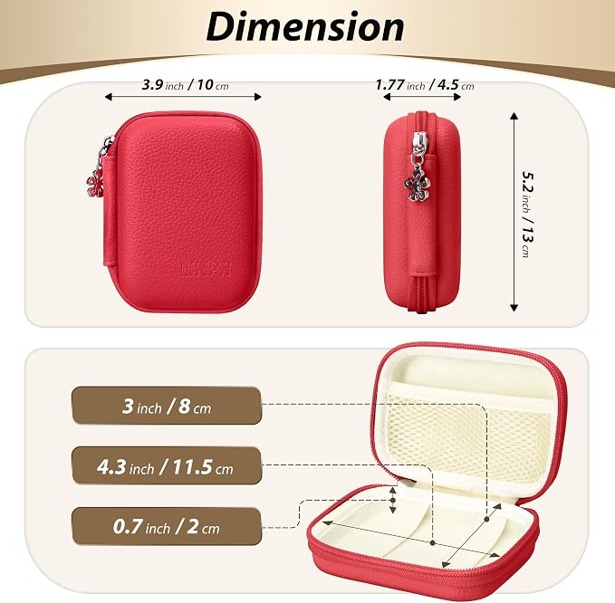 Digital Camera Case for CAMKORY, KODAK PIXPRO FZ45/FZ55, Canon IXUS 285 HS - Image 2