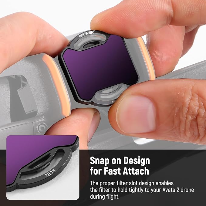 NEEWER Snap On ND&UV Filter Set Compatible - Image 7