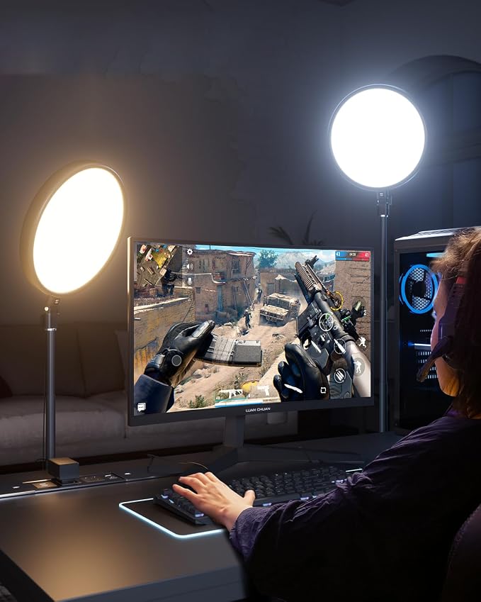 TODI Large Ring Light with 79" Stand, 6500K Full-Screen Selfie Ring Light with - Image 5