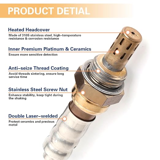 Nifeida 234-4488 15379 O2 Oxygen Sensor Downstream Compatiable - Image 3
