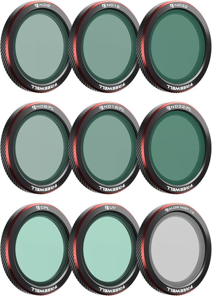 Freewell 9-Pack Magnetic Filters by Freewell