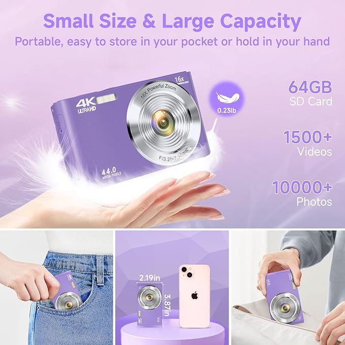 Digital Camera, FHD 4K Digital Camera - Image 6